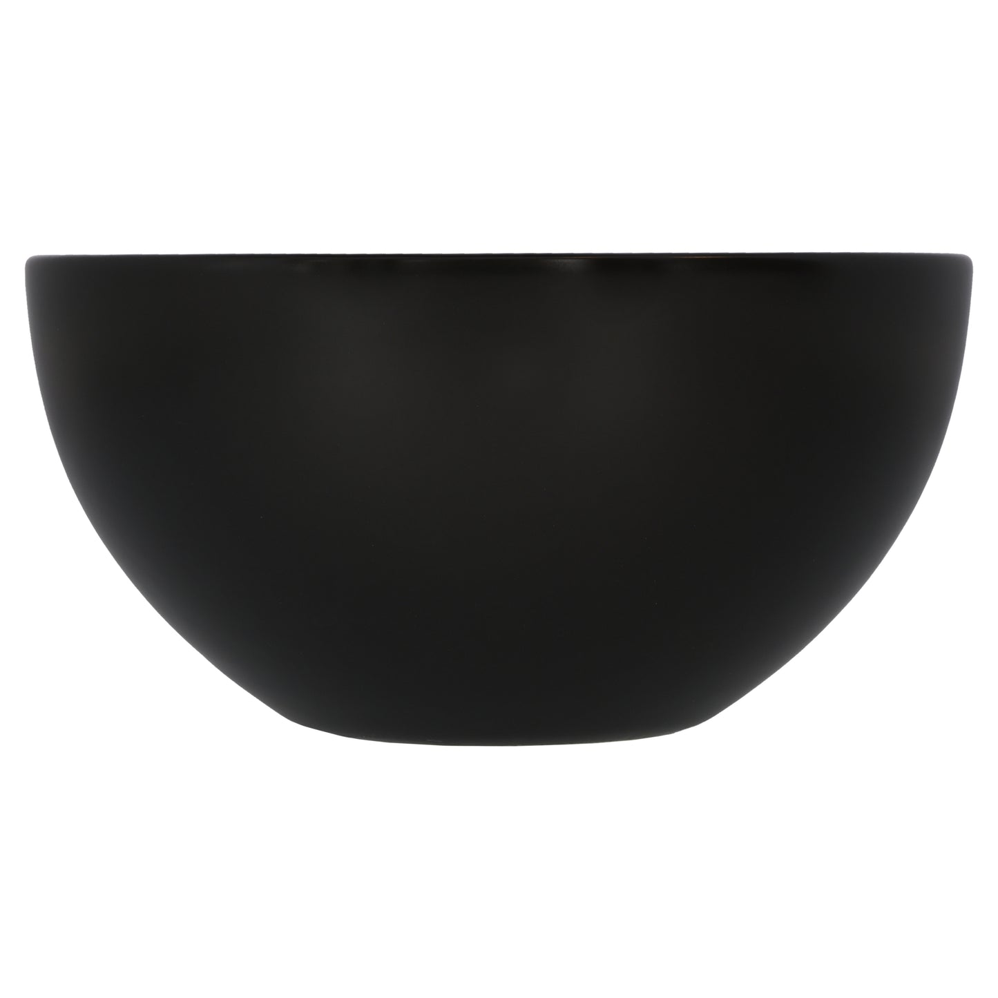 Opbouw waskom Differnz Boomer rond 20cm keramiek zwart