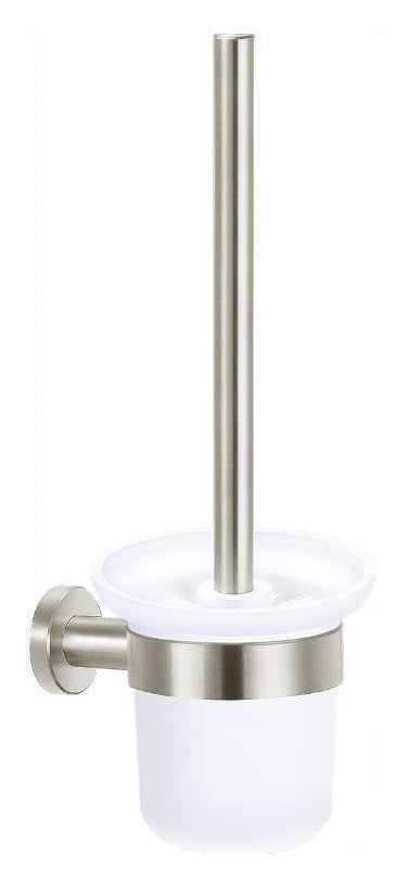 Sanitado Industry Luxe Wand-Toiletborstelset RVS Mat Glas