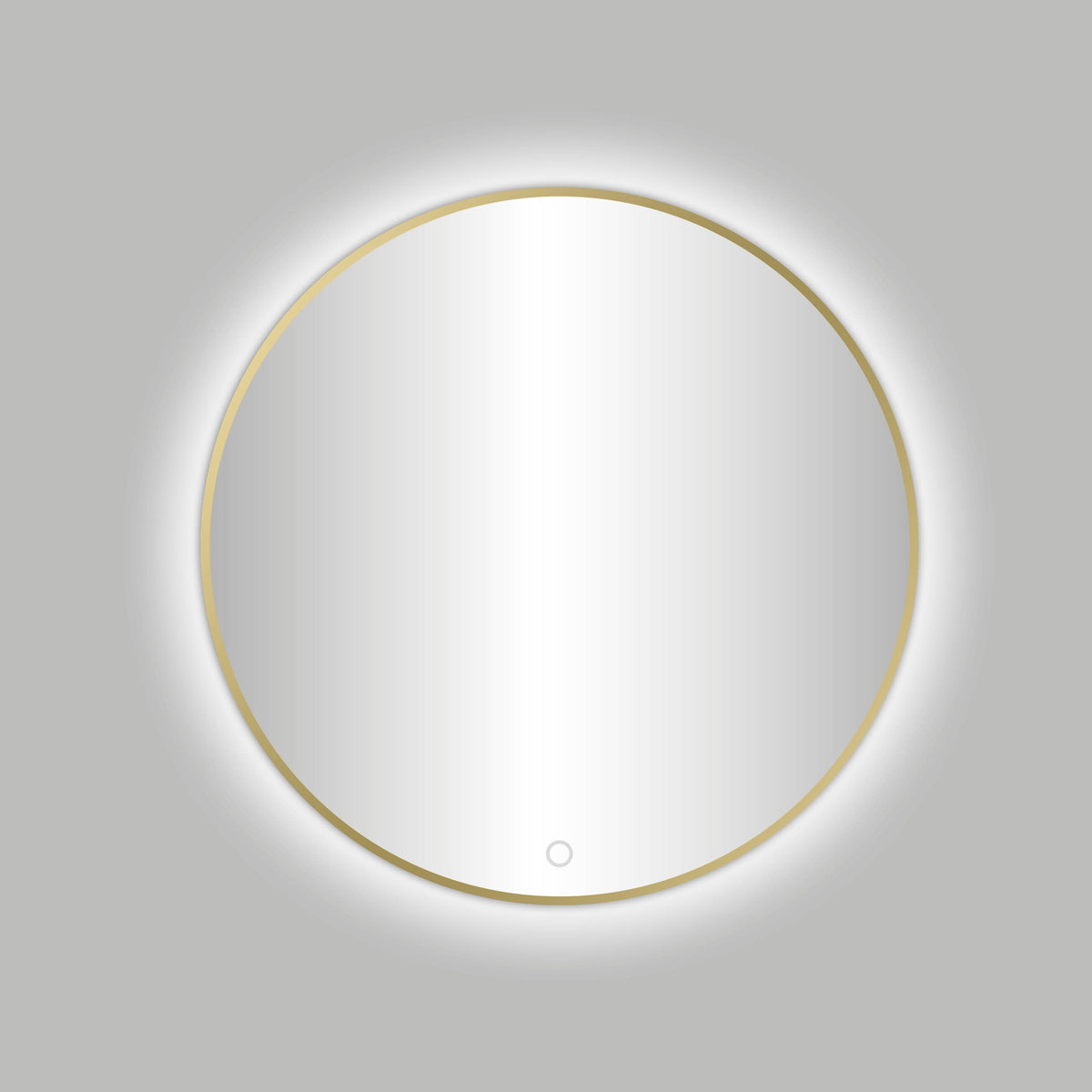 Sanitado Industry Venetië Luxe Badkamer Spiegel Rond 100 cm Mat Goud