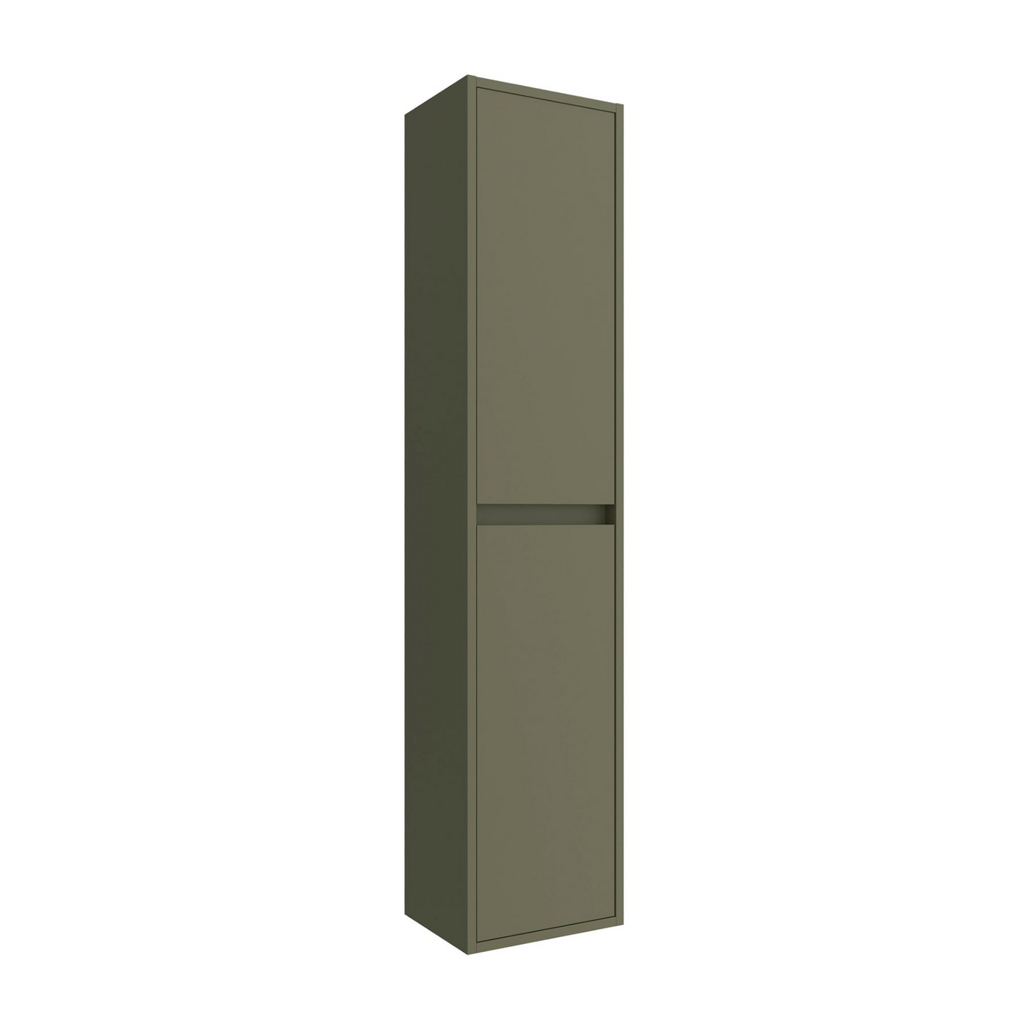 Badkamer kolomkast Salgar Noja 140cm groen mat