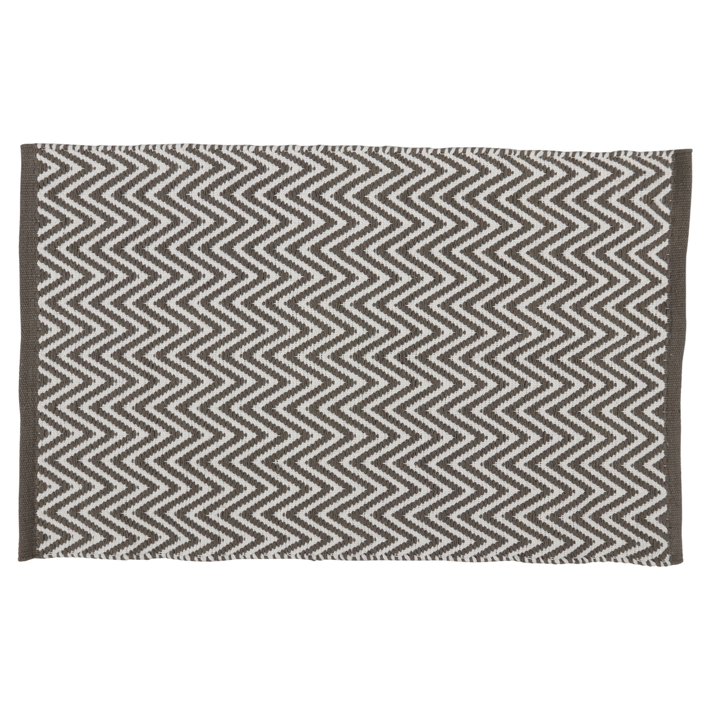 Badmat Differnz Devon 80x50 cm grijs katoen