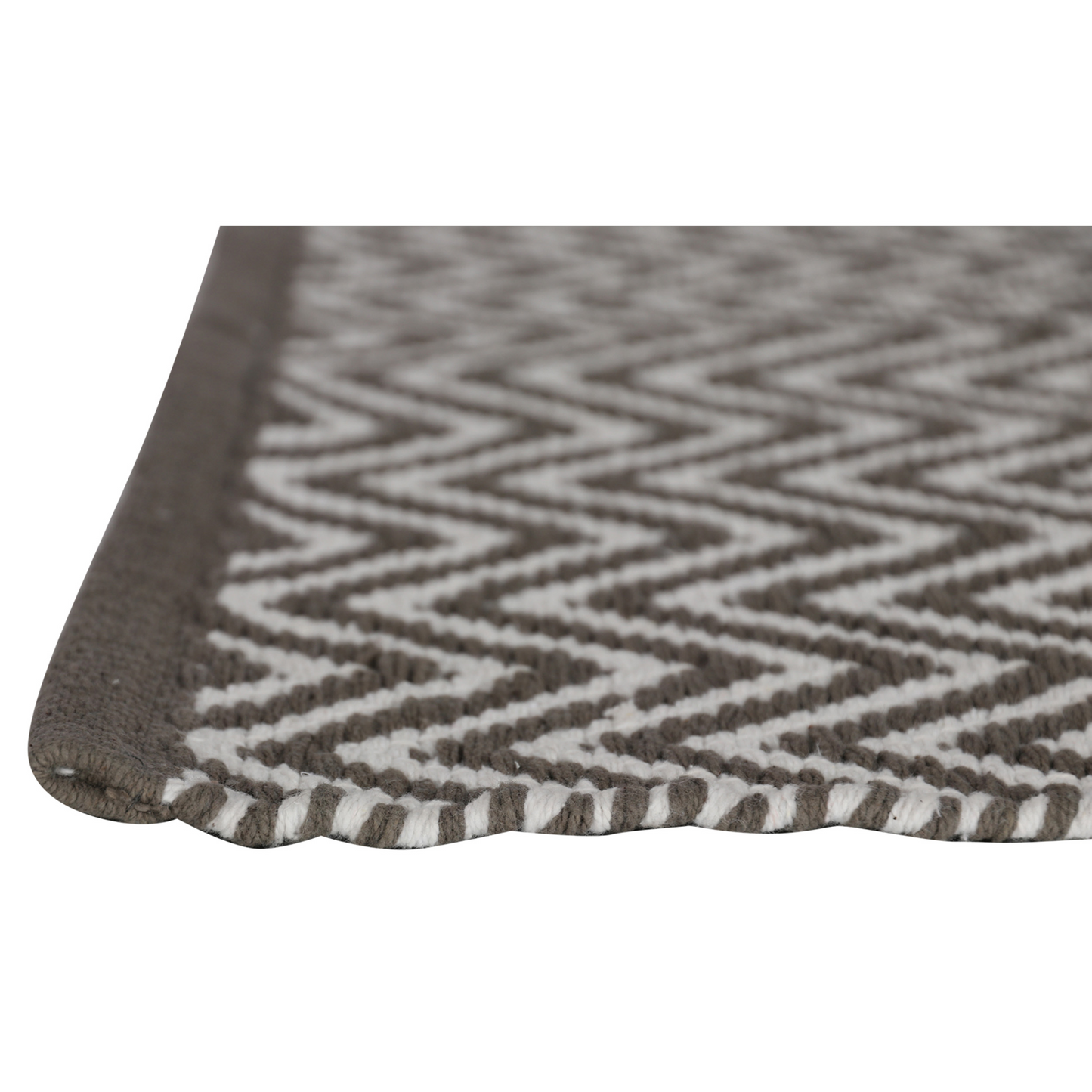 Badmat Differnz Devon 80x50 cm grijs katoen