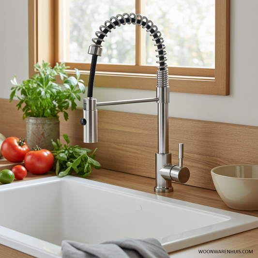 Keukenmengkraan Wiesbaden Floyd professional chef keukenkraan in geborsteld RVS