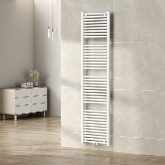 CV designradiator Wiesbaden Elara 180cm x 45cm glans wit
