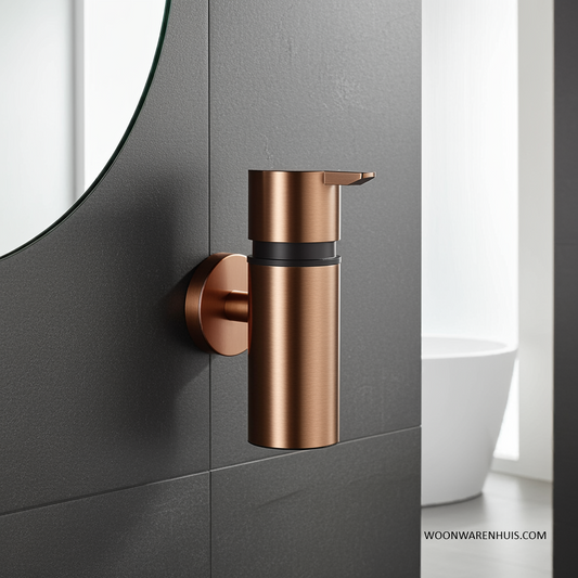 Zeepdispenser Wiesbaden Alonzo geborsteld brons koper