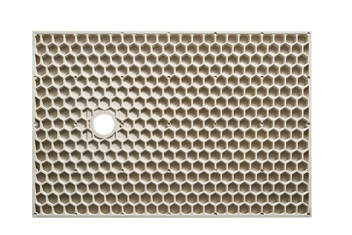 Douchebak Wiesbaden Stonea rechthoek 80x90cm antislip composiet mat beige