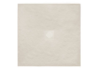 Douchebak Wiesbaden Stonea vierkant 90x90cm antislip composiet mat beige