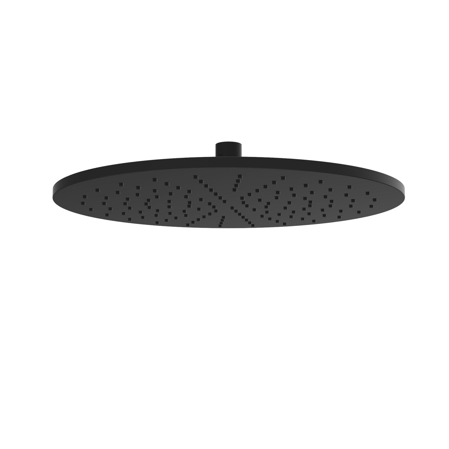 Wiesbaden Unimatch hoofddouche 30cm diameter mat zwart