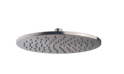 Wiesbaden Unimatch hoofddouche 25cm diameter geborsteld staal PVD