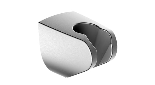 Wiesbaden Unimatch wandhanddouchehouder kunststof geborsteld staal PVD