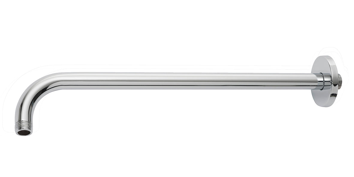 Wiesbaden Unimatch douchearm met muurbevestiging 45 cm chroom