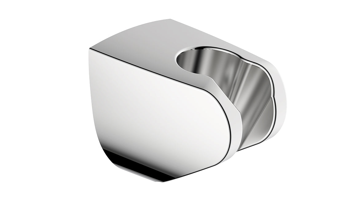 Wiesbaden Unimatch wandhanddouchehouder kunststof chroom