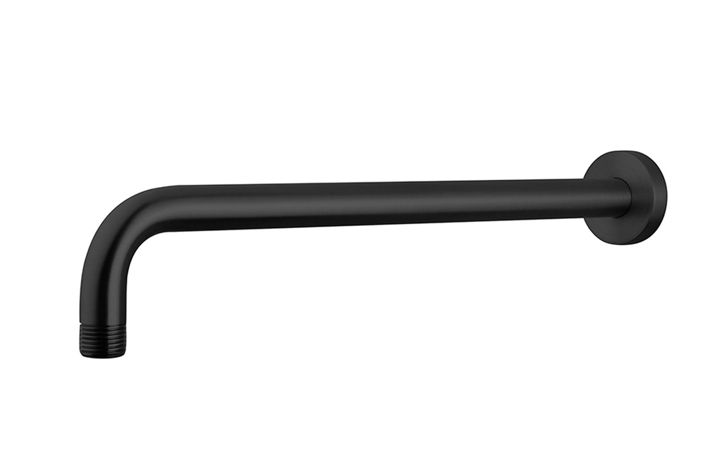 Wiesbaden Unimatch douchearm met muurbevestiging 35 cm mat zwart