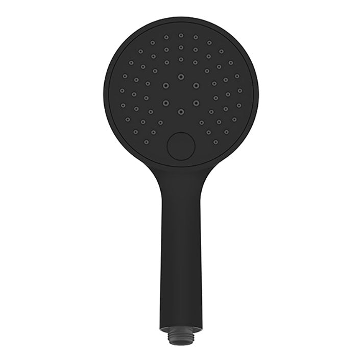 Wiesbaden Unimatch handdouche 3 standen diameter 12 cm mat zwart