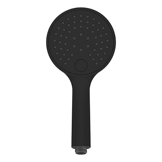 Wiesbaden Unimatch handdouche 3 standen diameter 12 cm mat zwart