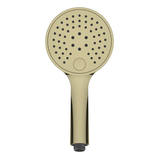 Wiesbaden Unimatch handdouche 3 standen diameter 12 cm geborsteld messing PVD