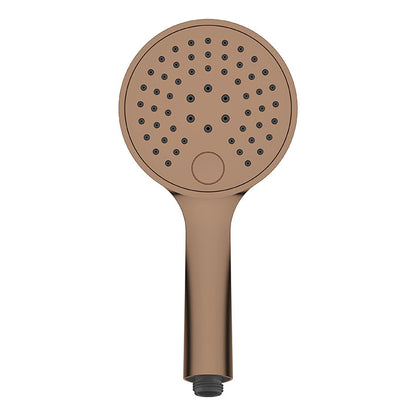 Wiesbaden Unimatch handdouche 3 standen diameter 12 cm geborsteld brons koper PVD
