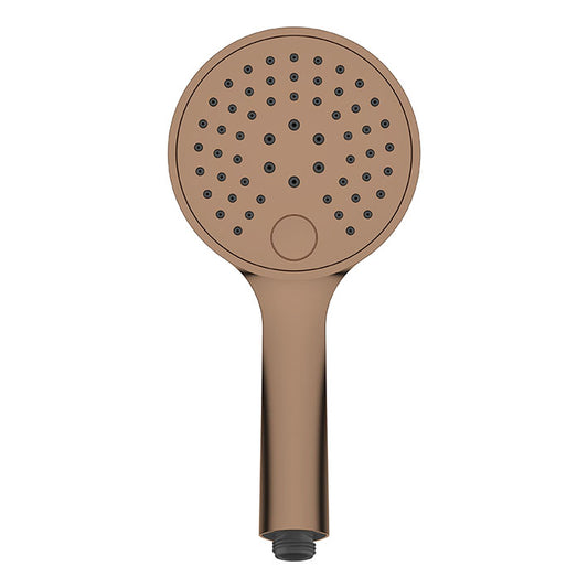 Wiesbaden Unimatch handdouche 3 standen diameter 12 cm geborsteld brons koper PVD