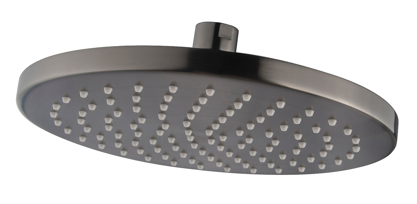 Wiesbaden Unimatch hoofddouche 20cm diameter gunmetal PVD