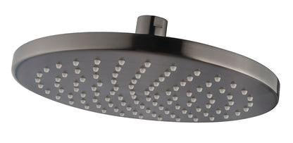 Wiesbaden Unimatch hoofddouche 20cm diameter gunmetal PVD