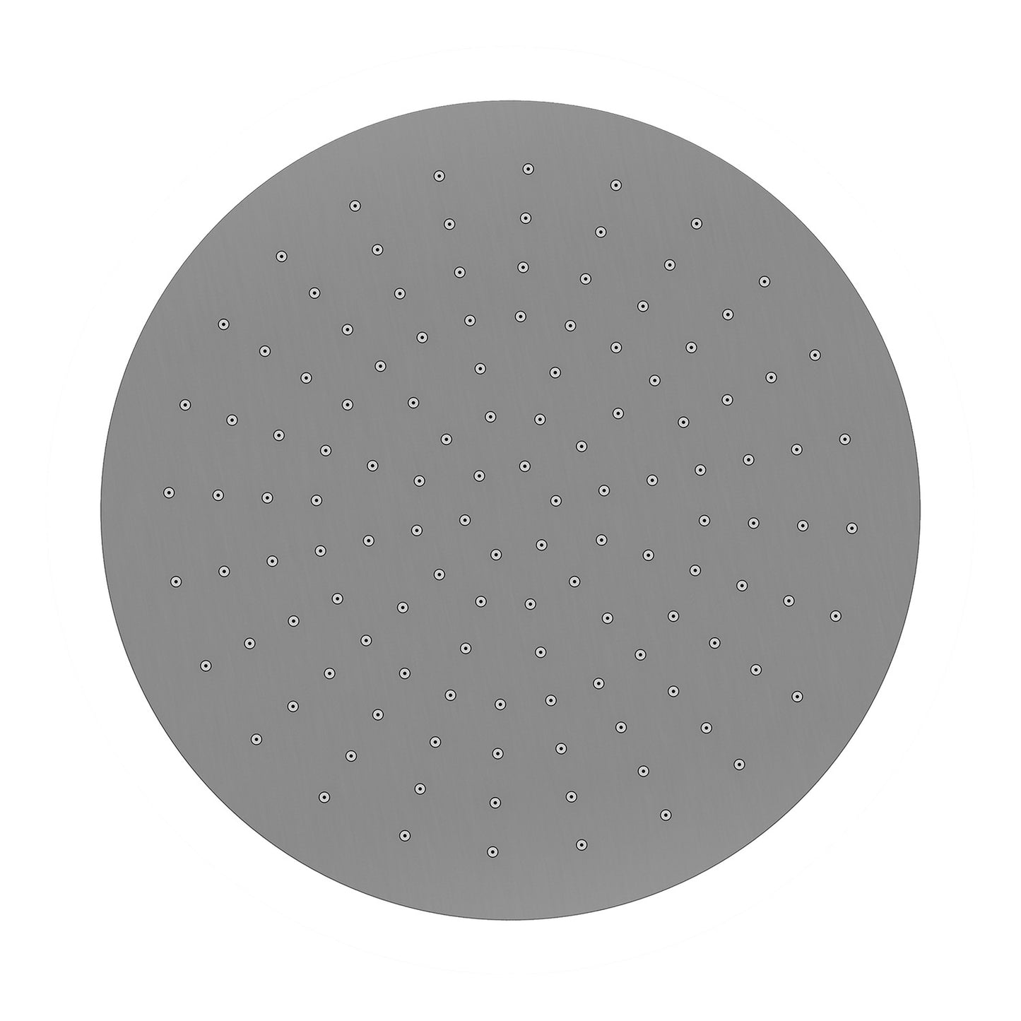 Wiesbaden Unimatch hoofddouche 30cm diameter gunmetal PVD