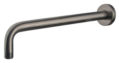 Wiesbaden Unimatch douchearm met muurbevestiging 35 cm gunmetal PVD