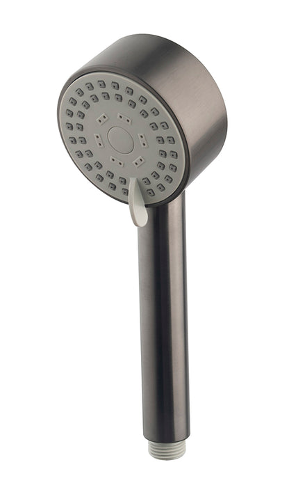 Wiesbaden Unimatch Cadans handdouche 3 standen diameter 8 cm gunmetal PVD