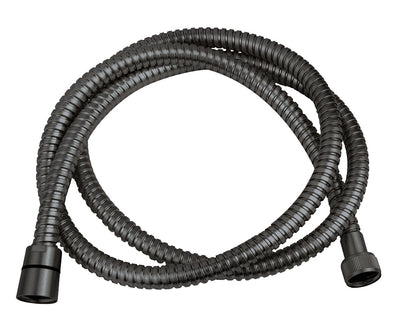 Wiesbaden Unimatch doucheslang metaal 150 cm gunmetal PVD