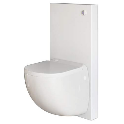 Wandcloset Sanibroyeur vermaler Sanicompact sofclose toiletzitting comfortbox in wit
