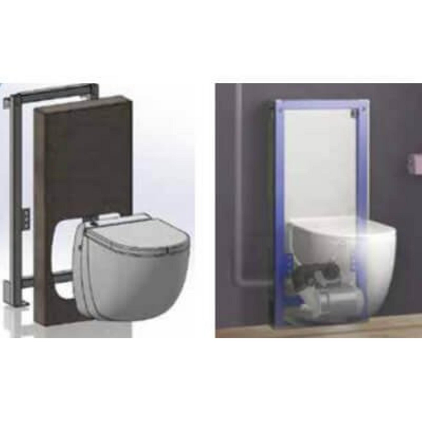 Wandcloset Sanibroyeur vermaler Sanicompact sofclose toiletzitting comfortbox in wit