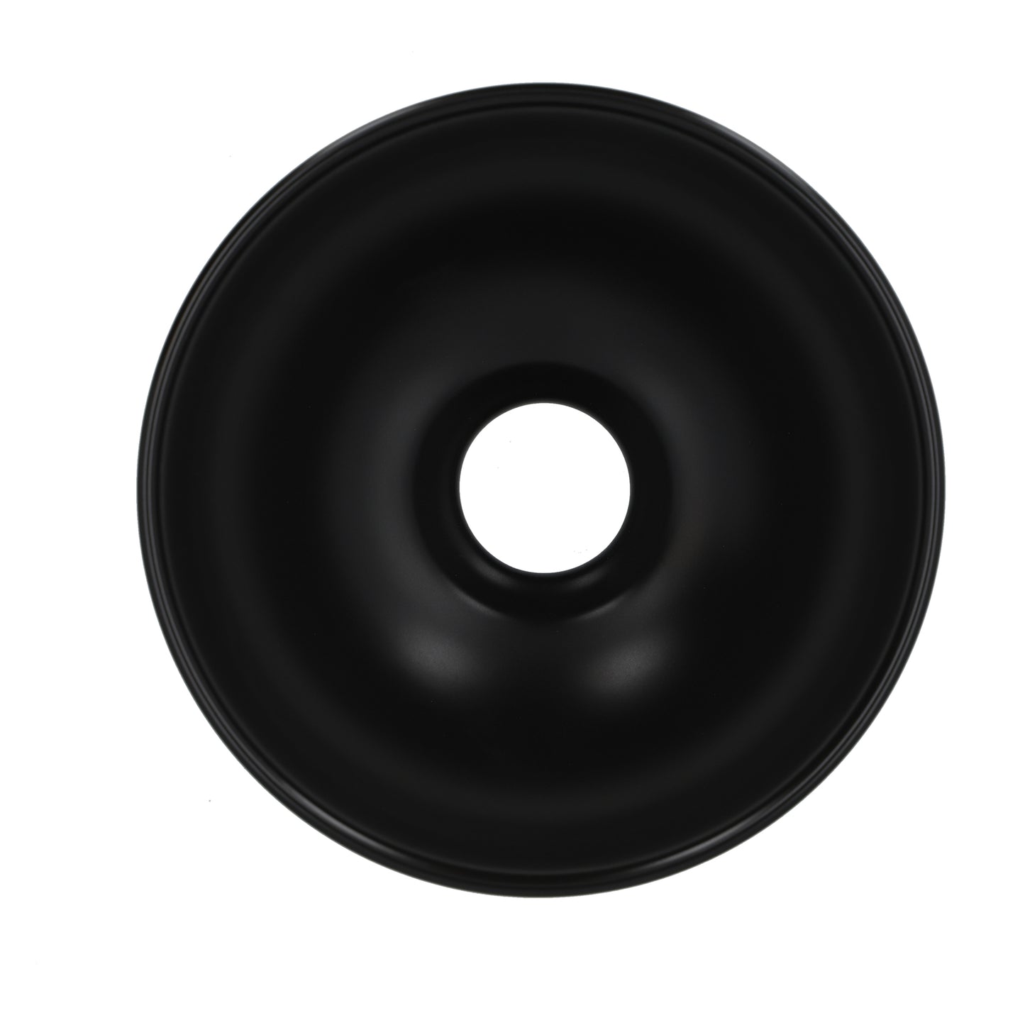 Opbouw waskom Differnz Boomer rond 20cm keramiek zwart
