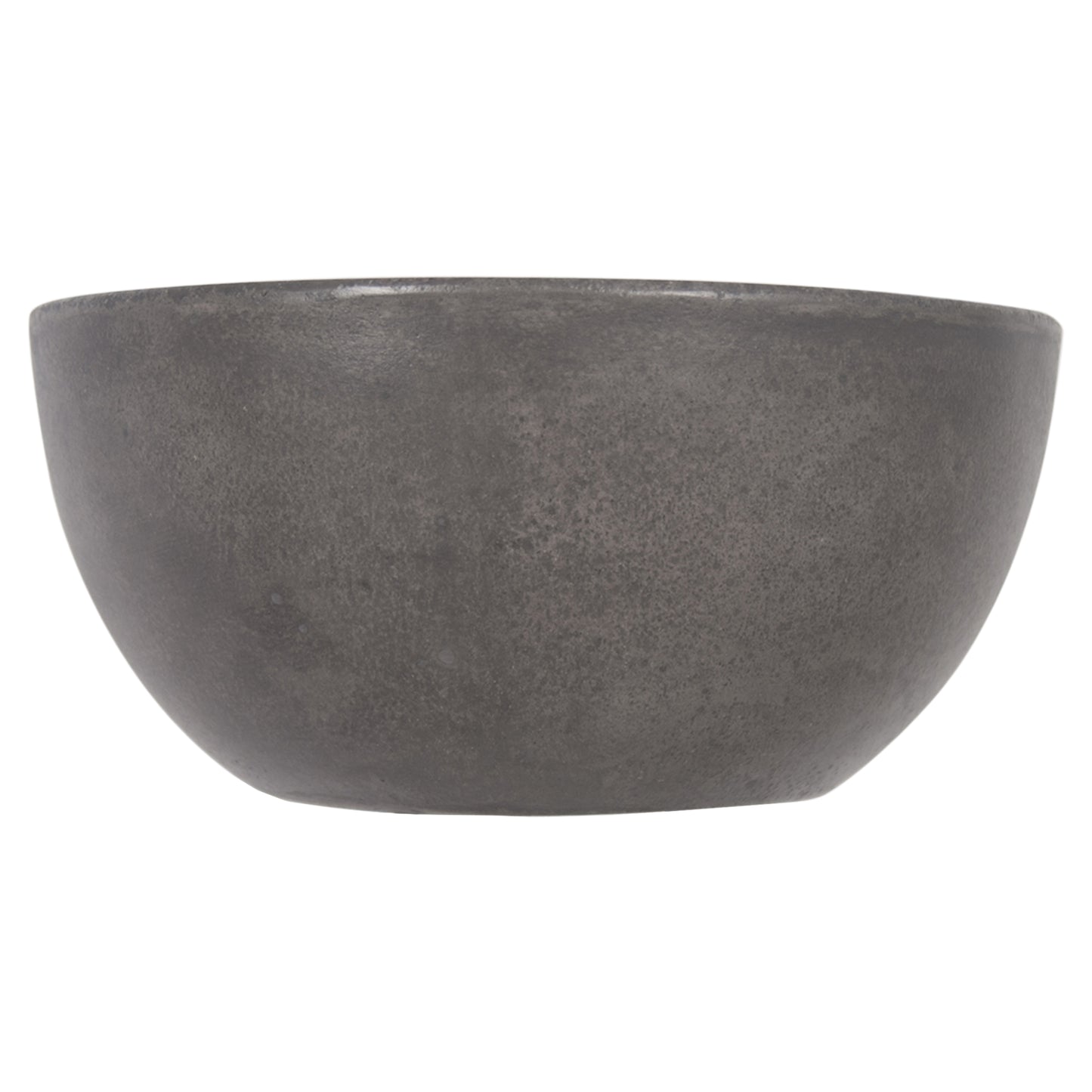 Opbouw waskom Differnz Boomer rond 20cm beton donkergrijs