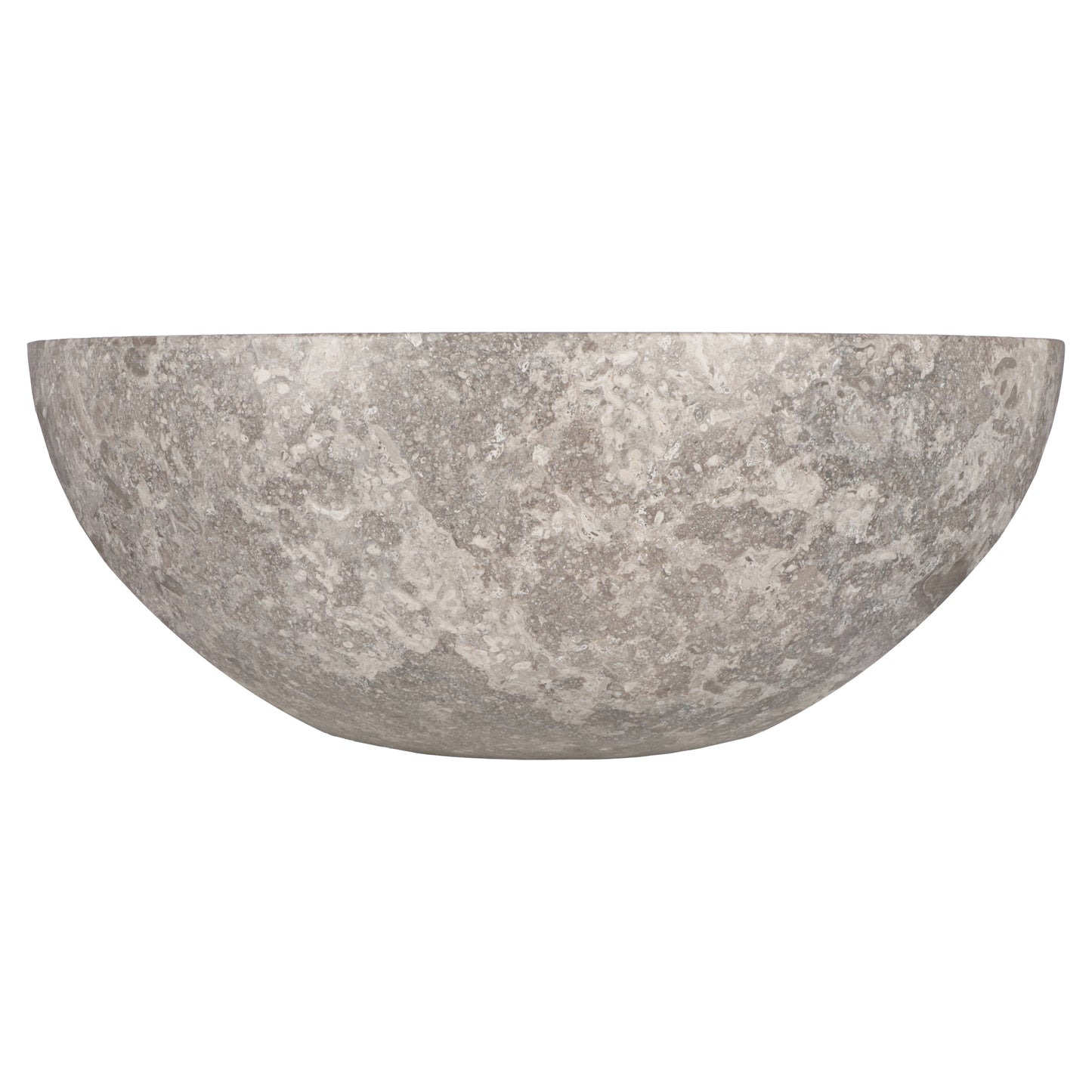 Opbouw waskom Differnz Boomer rond 21cm marmer grijs