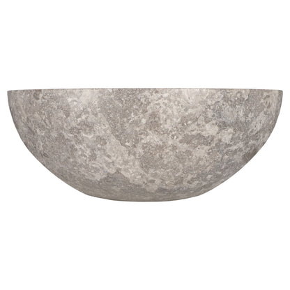 Opbouw waskom Differnz Boomer rond 21cm marmer grijs