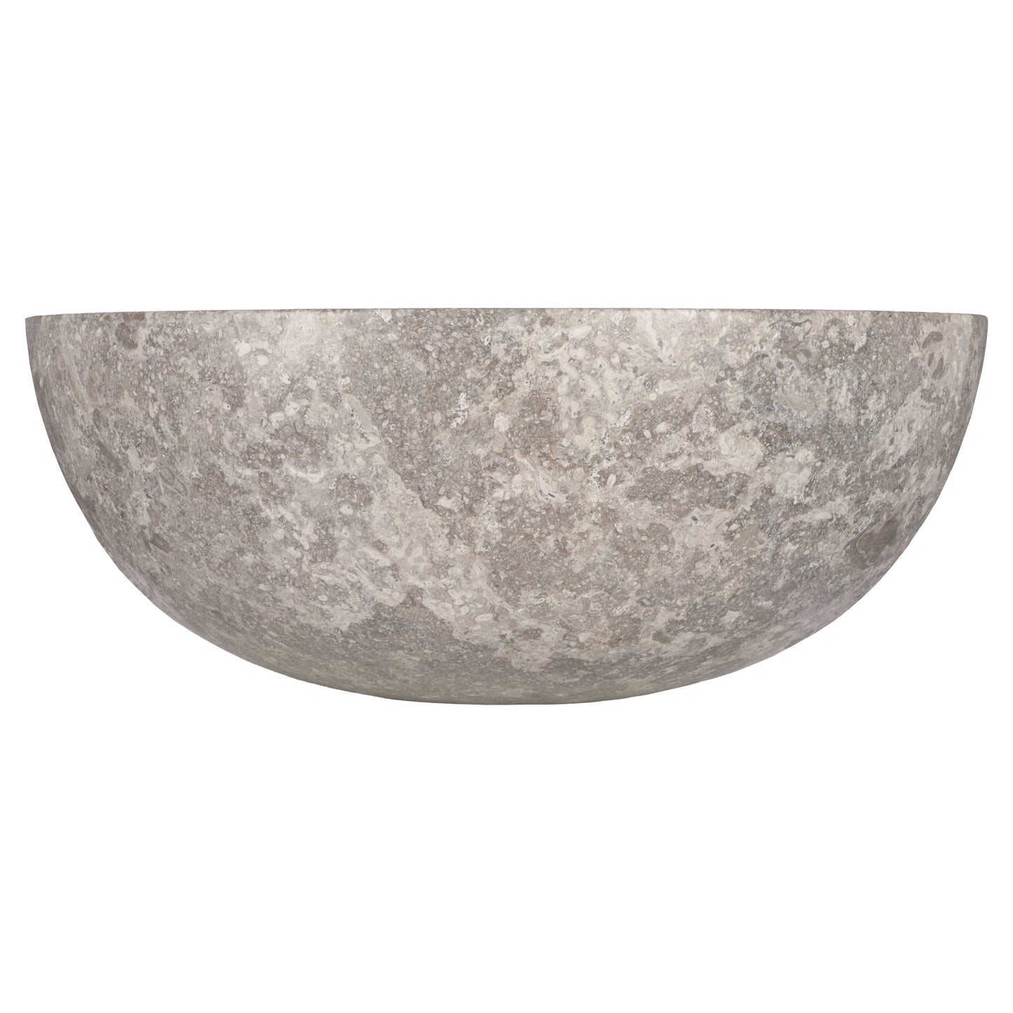 Opbouw waskom Differnz Marmor rond 40cm marmer grijs