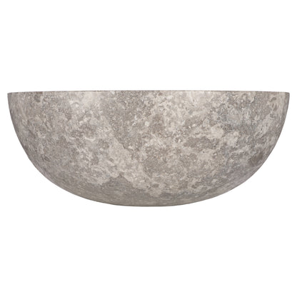 Opbouw waskom Differnz Marmor rond 40cm marmer grijs