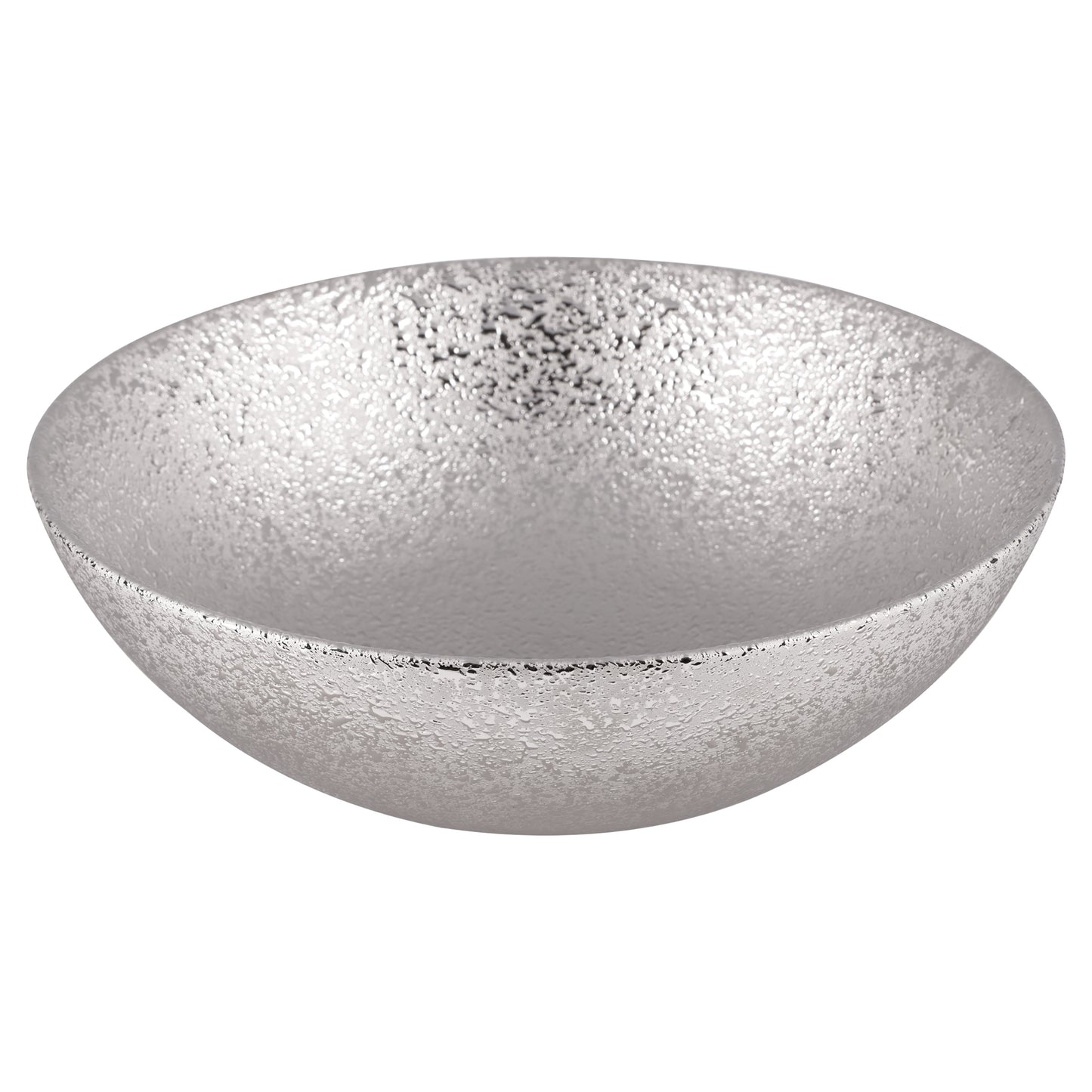 Opbouw waskom Differnz Bright rond 36cm keramiek zilver