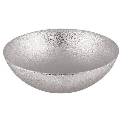 Opbouw waskom Differnz Bright rond 36cm keramiek zilver