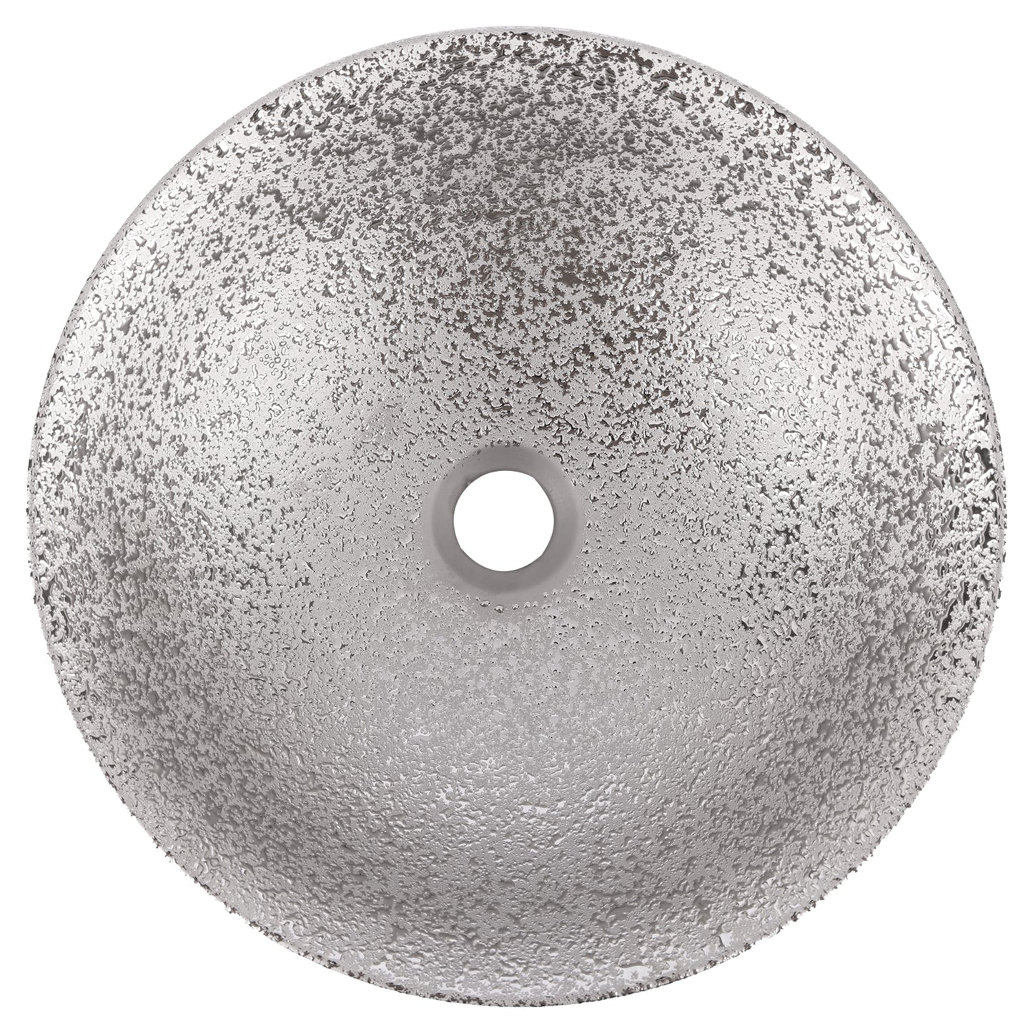 Opbouw waskom Differnz Bright rond 36cm keramiek zilver