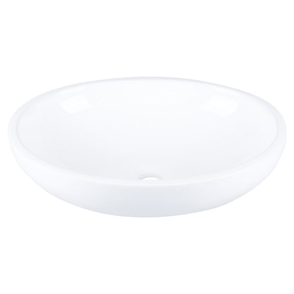 Opbouw waskom Differnz Diaz ovaal 50cm keramiek wit