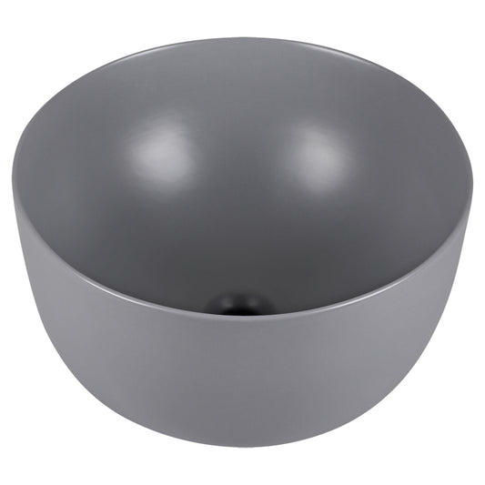 Opbouw waskom Differnz Tulp rond 40cm keramiek mat grijs