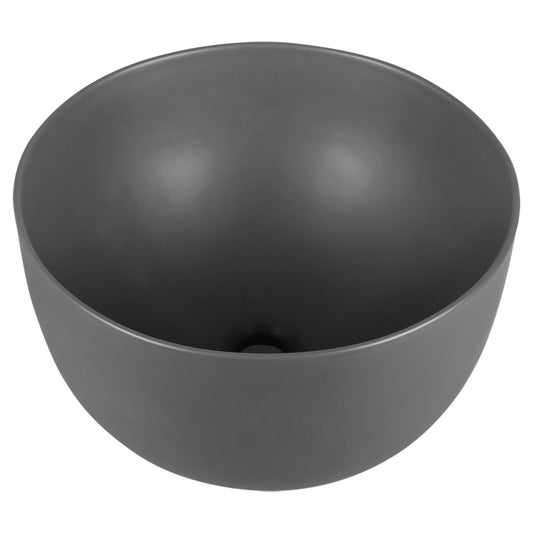 Opbouw waskom Differnz Tulp rond 40cm keramiek mat antraciet