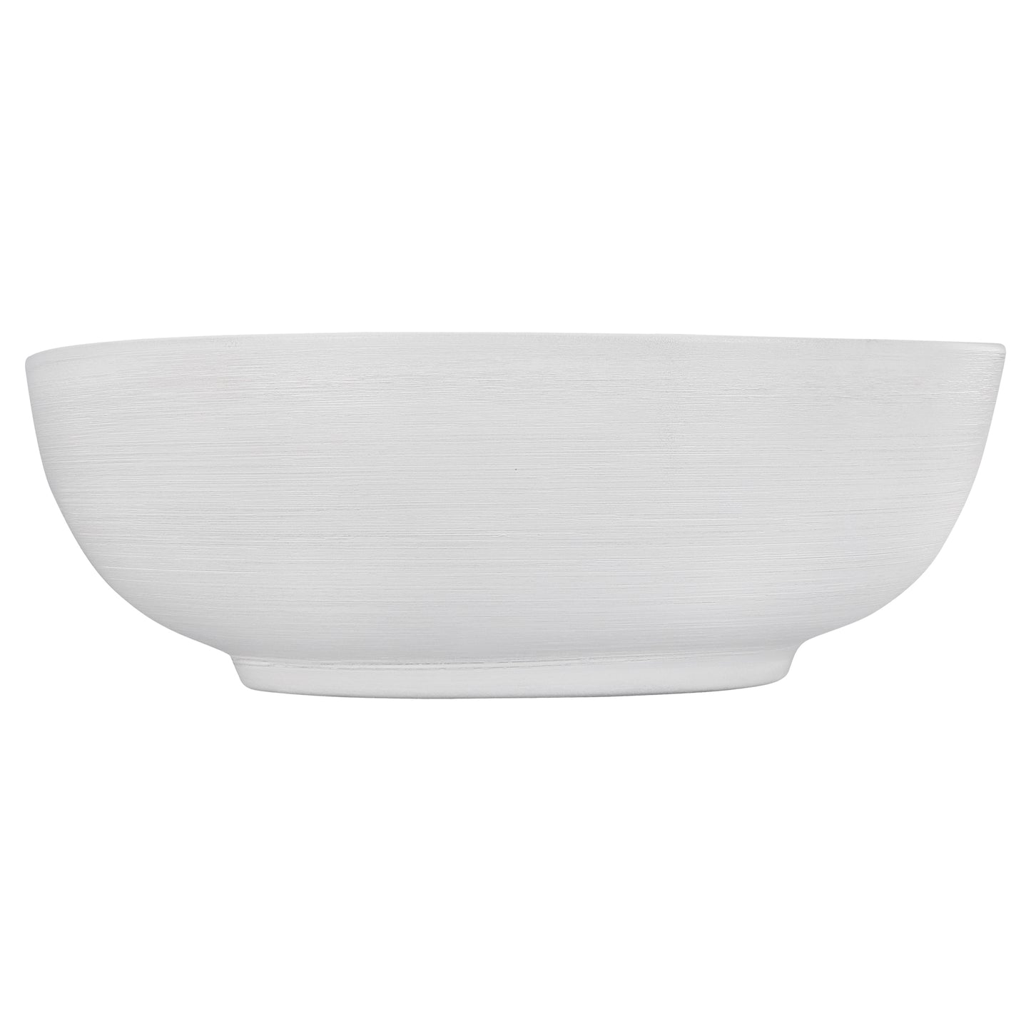 Opbouw waskom Differnz Shine rond 40cm keramiek wit en goud