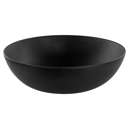 Opbouw waskom Differnz Slim rond 29cm keramiek mat zwart