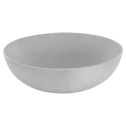 Opbouw waskom Differnz Slim rond 29cm keramiek lichtgrijs