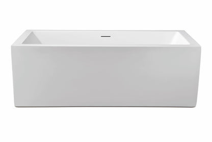 Vrijstaand ligbad Sanitado Industry Stack 180x80cm in glanzend wit