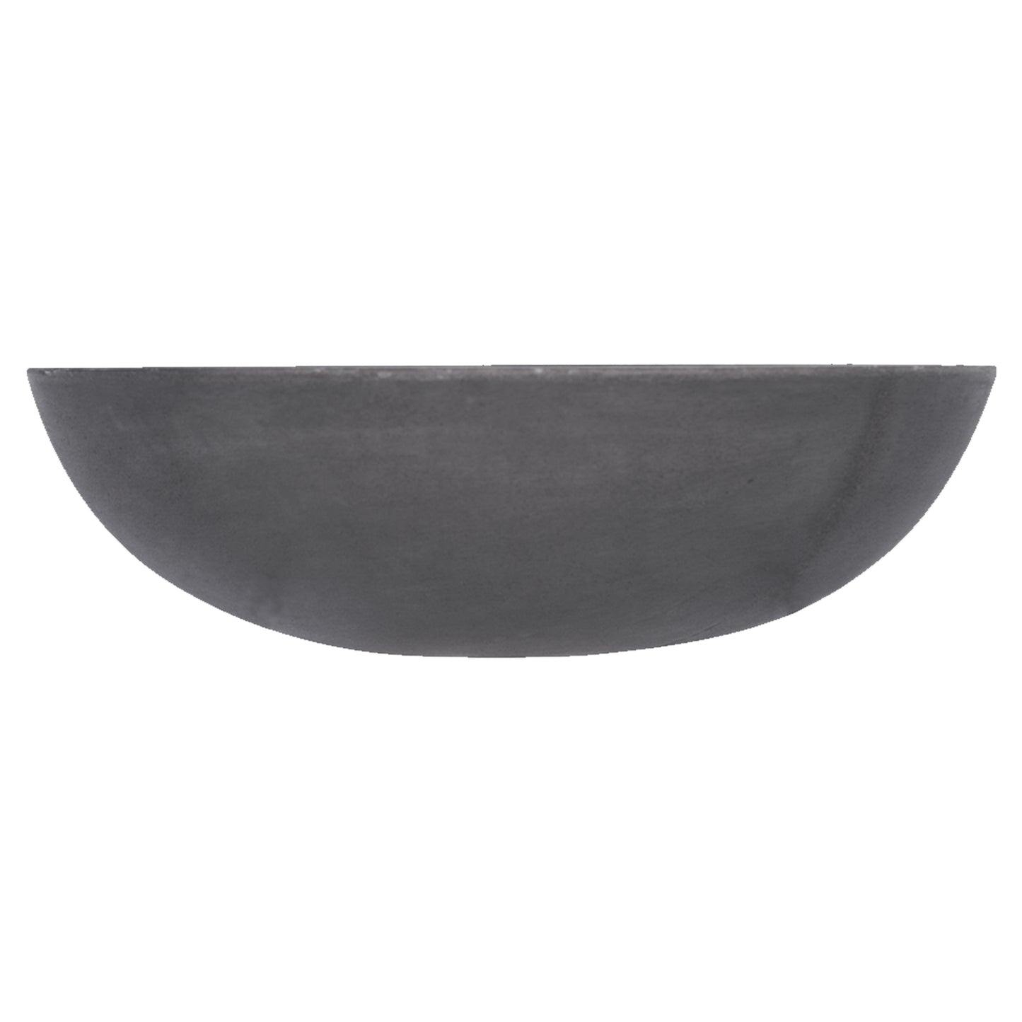 Opbouw waskom Differnz Ravano rond 40cm beton donkergrijs