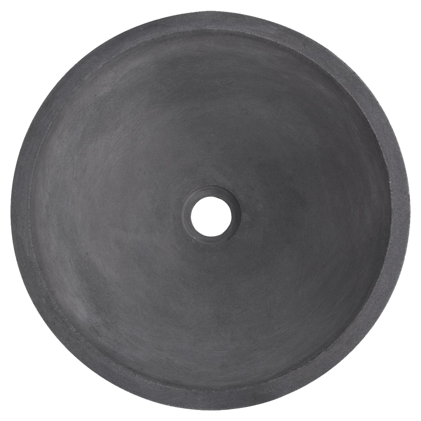 Opbouw waskom Differnz Ravano rond 40cm beton donkergrijs