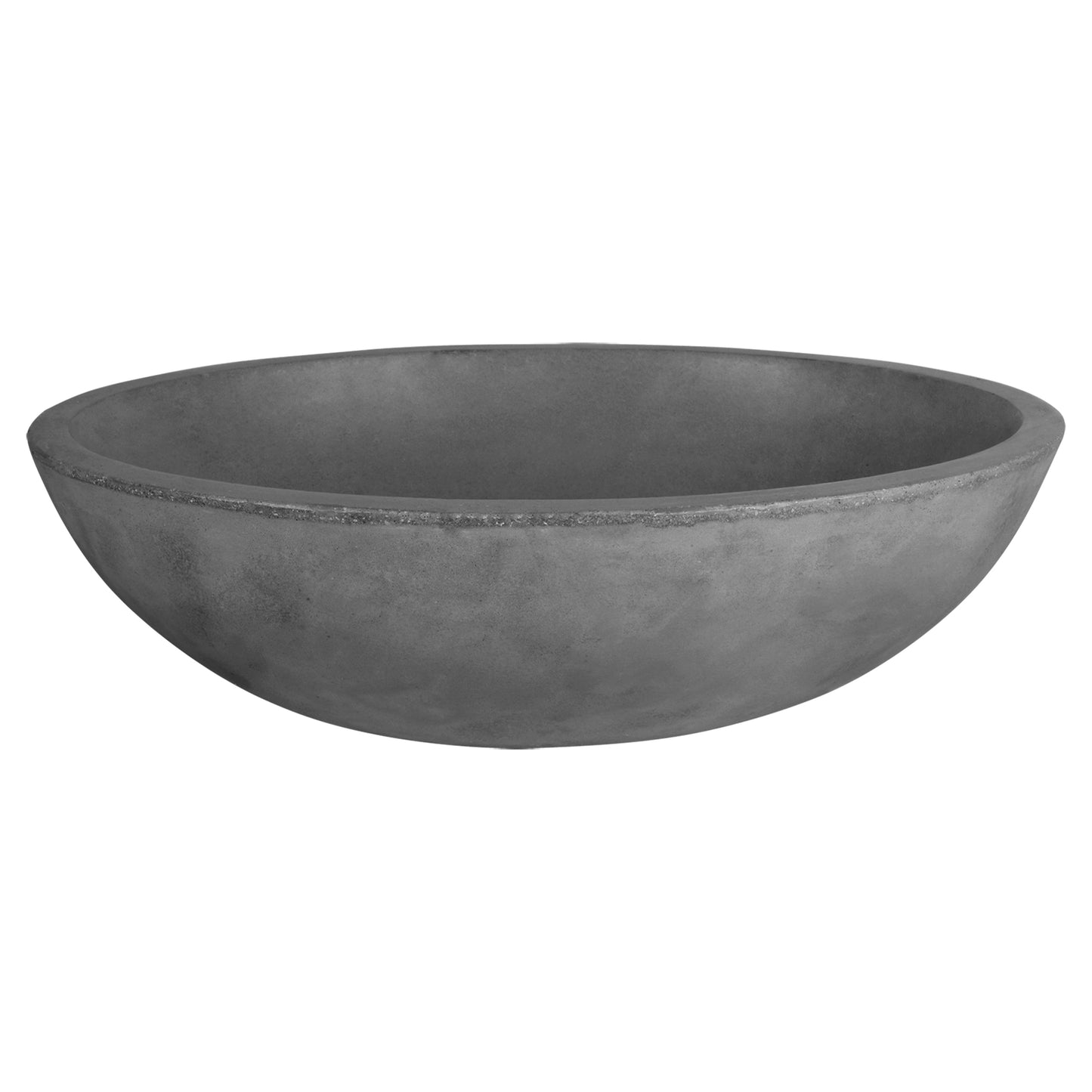 Opbouw waskom Differnz Dias rond 50cm beton donkergrijs