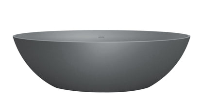 Vrijstaand ligbad Sanitado Elements Just New solid surface 180x85cm mat grijs